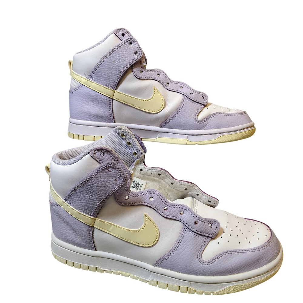 Nike Dunk High LX Oxygen Purple Coconut‎ Milk FN3504-100 Womens 8.5 Sneakers